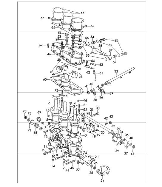 Diagram 107-10 Porsche 911 & 912 (1965-1989) Engine