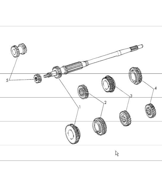 Diagram 303-20 Porsche 911 & 912 (1965-1989) Transmission