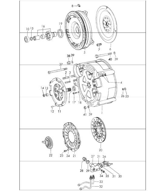 Diagram 306-00 Porsche 911 和 912（1965-1989） 传播