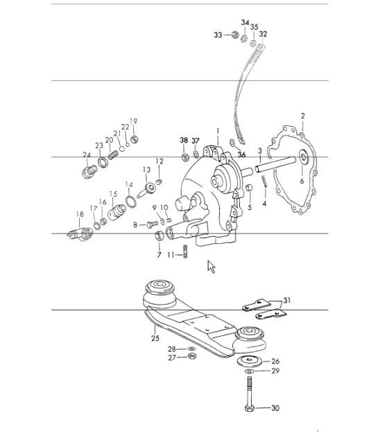 Diagram 307-15 Porsche 911 和 912（1965-1989） 传播