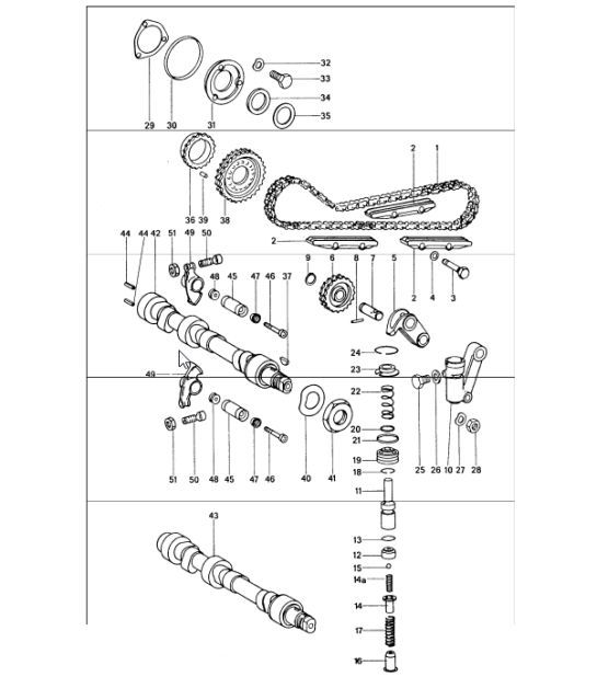 Diagram 103-10 Porsche 911 和 912（1965-1989） 引擎