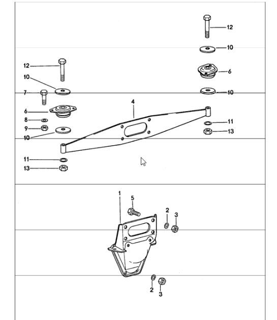 Diagram 109-00 Porsche 911 和 912（1965-1989） 引擎