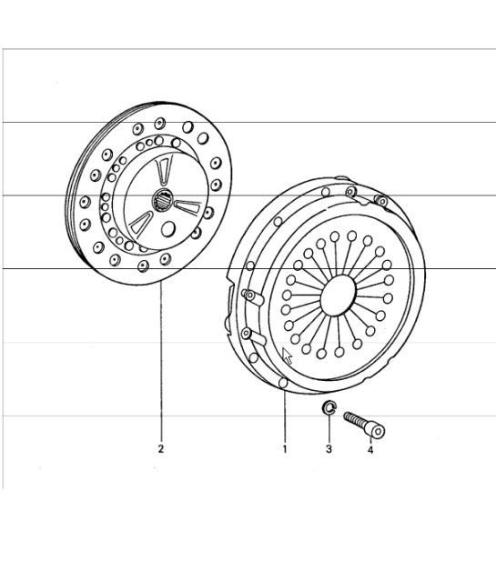 Diagram 301-00 Porsche 911/912 (1965-1989) Übertragung