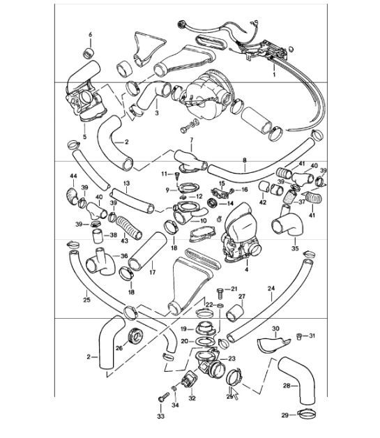 Diagram 813-10 Porsche 911/912 (1965-1989) Carrosserie