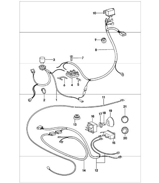 Diagram 813-40 Porsche 911/912 (1965-1989) Carrosserie