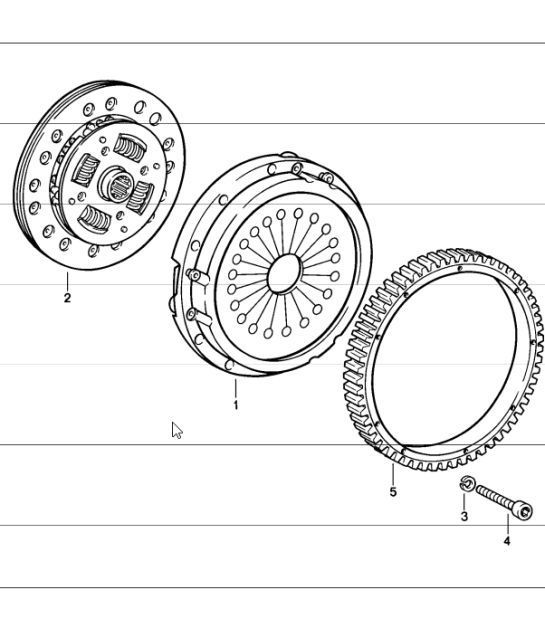 Diagram 301-00 Porsche 911/912 (1965-1989) Übertragung