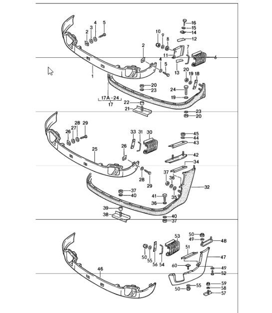 Diagram 802-01 Porsche 911 和 912（1965-1989）  车身