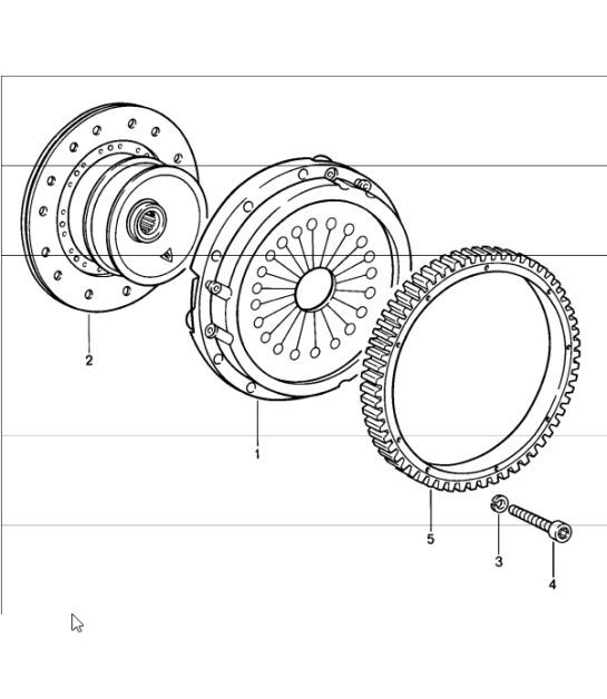 Diagram 301-00 Porsche 911/912 (1965-1989) Overdragen