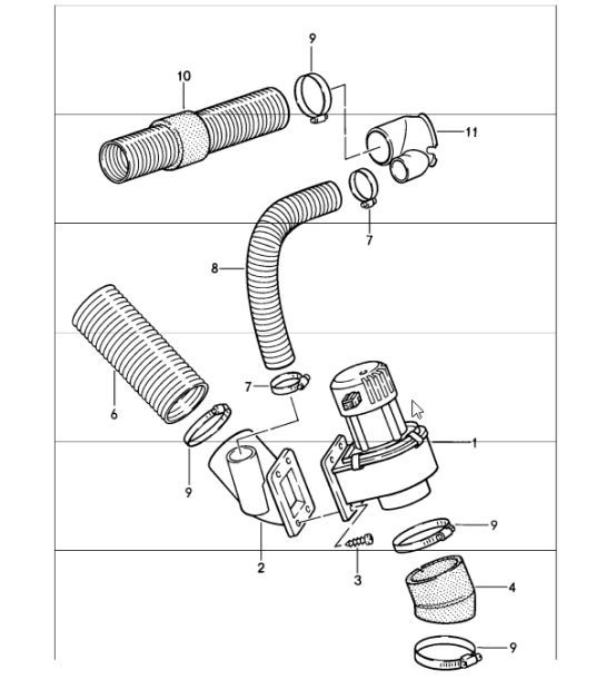 Diagram 813-02 Porsche 911/912 (1965-1989) Carrozzeria