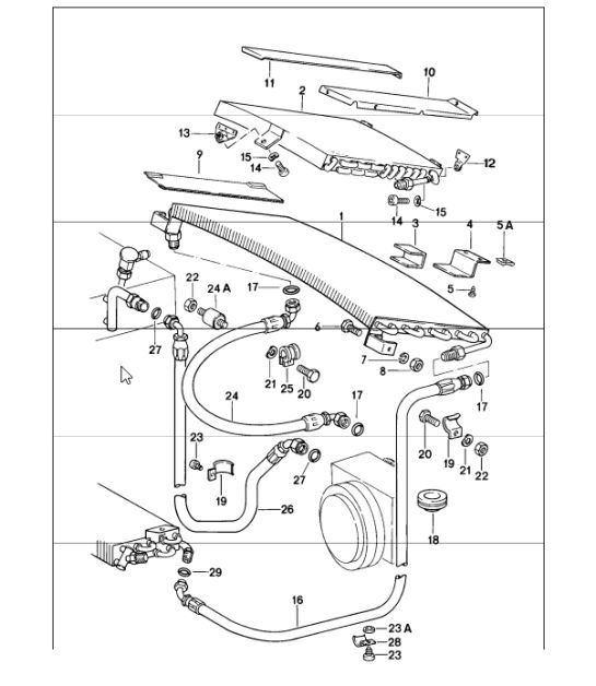 Diagram 813-55 Porsche 911/912 (1965-1989) Carrozzeria