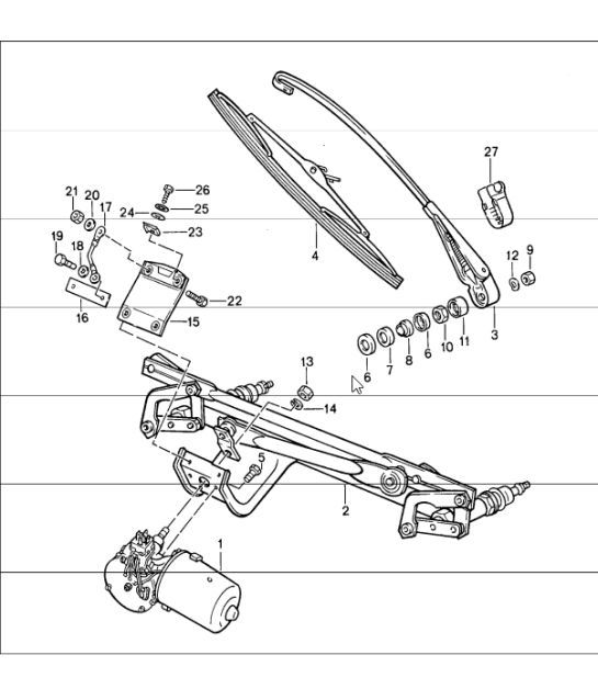 Diagram 904-00 Porsche 911 & 912 (1965-1989) Electrical equipment