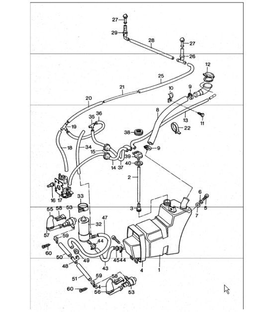 Diagram 904-35 Porsche 911/912 (1965-1989) Elektrische apparatuur