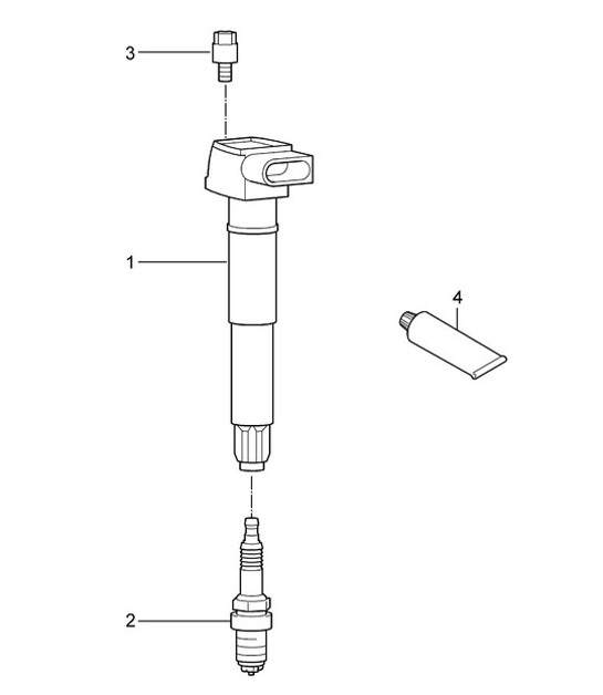 Diagram 901-000 Porsche Cayenne 92A (958) 2010-2017 Electrical equipment