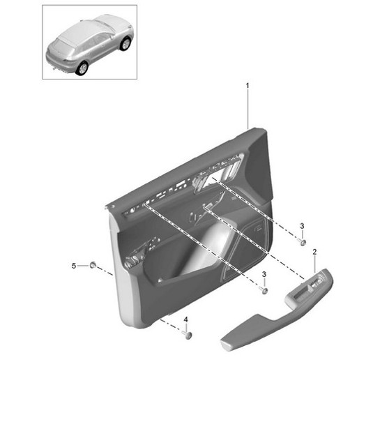 Diagram 808-005 Porsche Macan (95B) MK1 (2014-2018) Body