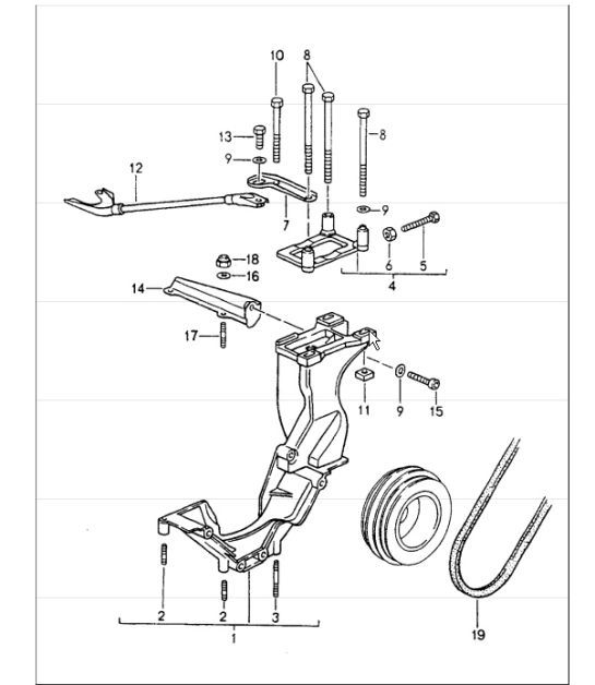 Diagram 813-20 Porsche 964 (911) (1989-1994) Body