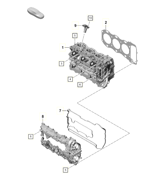 Diagram 103-001 Porsche Boxster 718 (982) 2017>> Motor