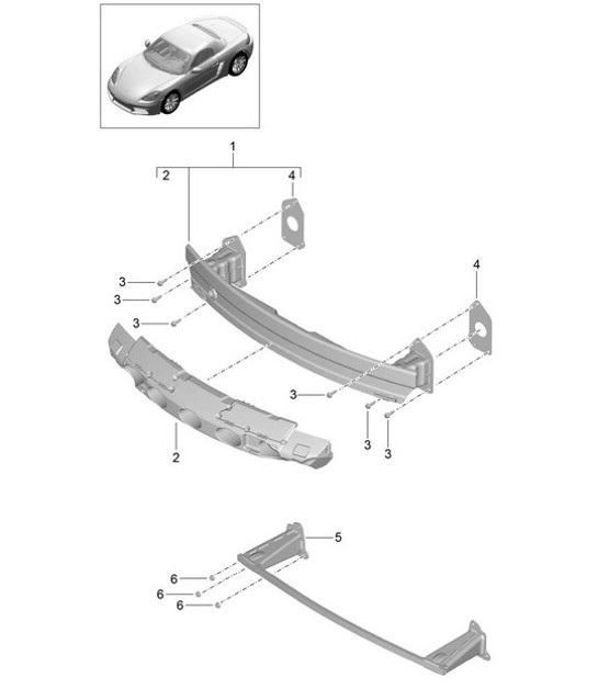 Diagram 802-060 Porsche Boxster 718 (982) 2017>> Body