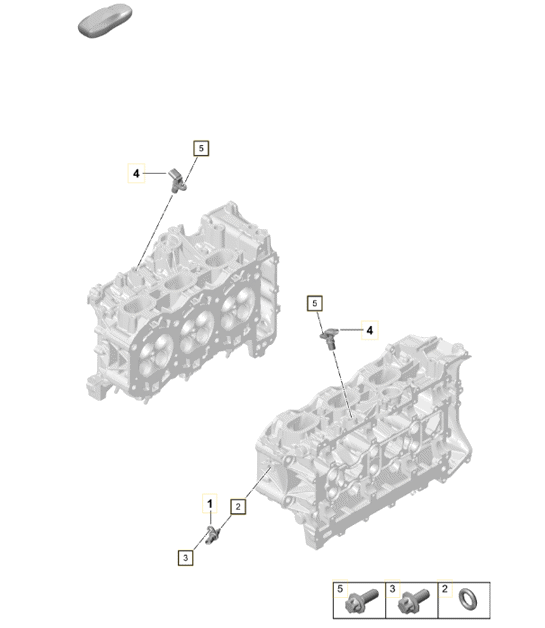 Diagram 103-007 Porsche Cayman 718C (982C) 2017>> Engine