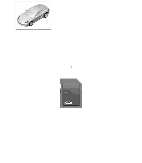 Diagram 911-001 Porsche Cayman 718C (982C) 2017>> Electrical equipment