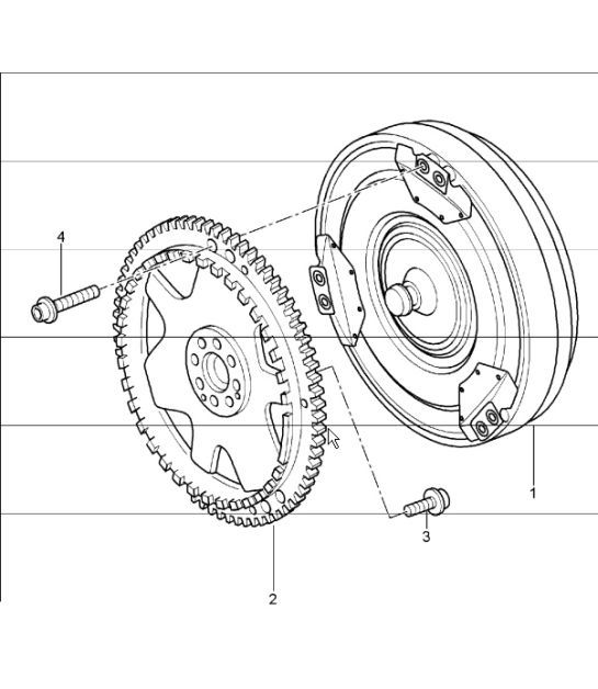 Diagram 330-00 Porsche Boxster 986/987/981 (1997-2016) Transmission