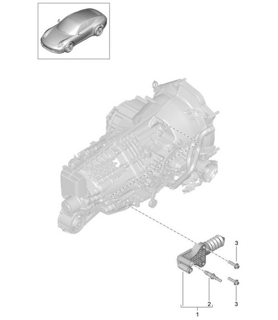 Diagram 301-005 Porsche 991 (911) MK1 2012-2016 Transmission