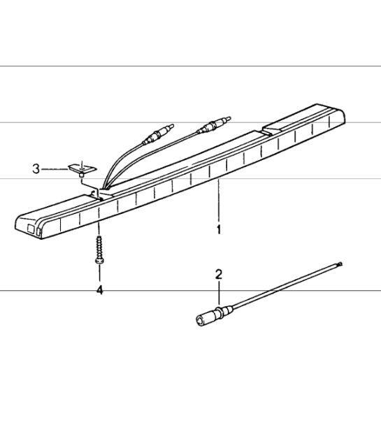 Diagram 905-10 Porsche 993 (911) (1994-1998) Electrical equipment