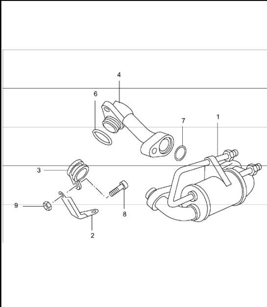 Diagram 813-26 Porsche 996 (911) (1997-2005) Karosserie