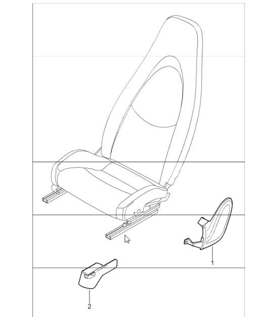 Diagram 817-00 Porsche 997 (911) MK1 2005-2008 Body