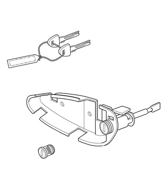 Diagram 898-000 Porsche 997 (911) MK2 2009-2012 Body