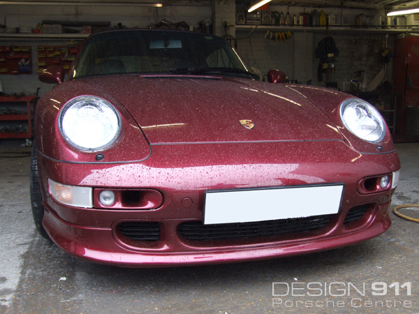 Porsche 993 Turbo to Turbo S