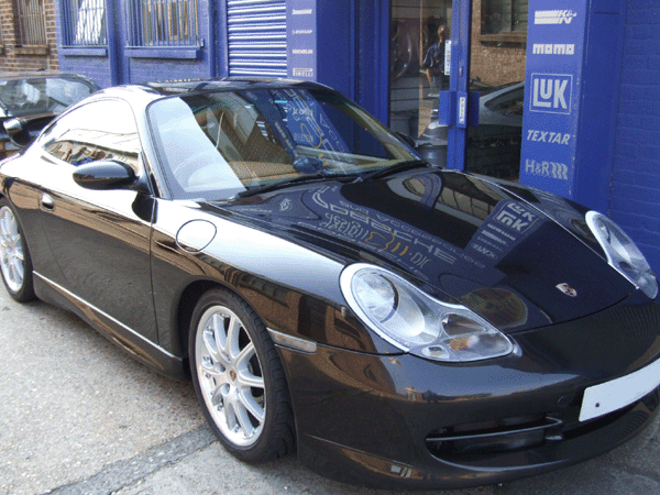 Porsche 996 fitted with GT3 kit & wheels 